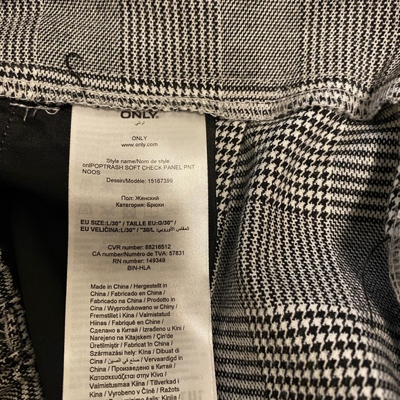 Only poptrash check panel pant - Picture 5 of 8